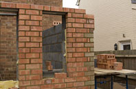 Brick End outhouse installation